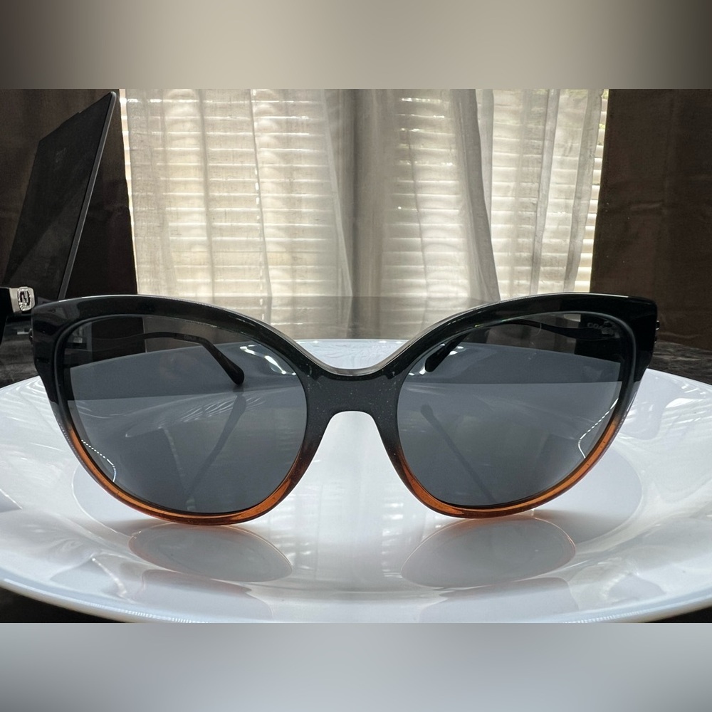 Coach Black and Tortoise Sunglasses